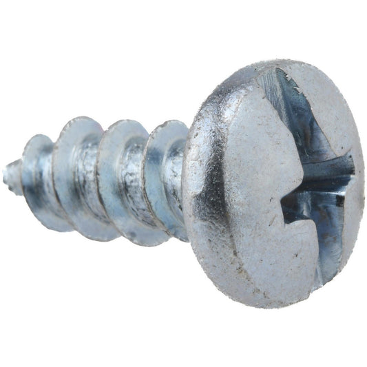 Value Collection C50000330 Sheet Metal Screw #10, Pan Head, Slotted & Phillips Drive, 1/2" Length Under Head