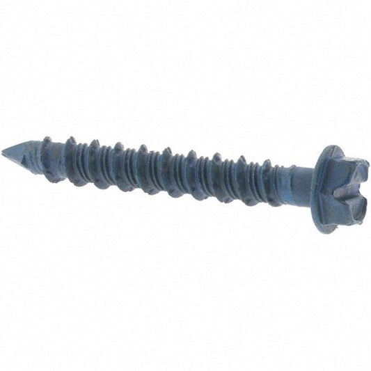 Value Collection MP38466 Concrete & Masonry Screw 1/4" Dia, 1-3/4" OAL