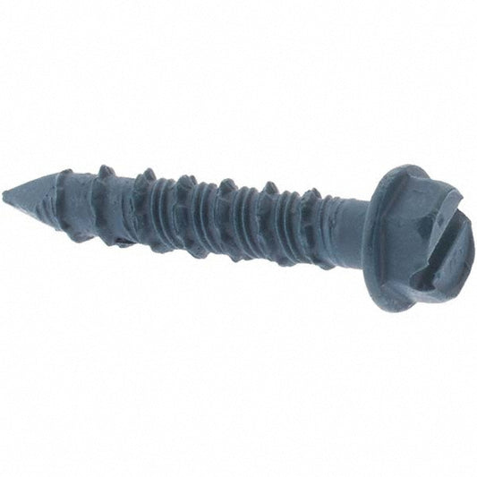 Value Collection MP38465 Concrete & Masonry Screw 1/4" Dia, 1-1/4" OAL