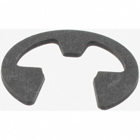 Rotor Clip E-25ST PA-25 External E Style Retaining Ring 0.21" Groove Dia, 1/4" Shaft Dia, Steel, Phosphate Finish