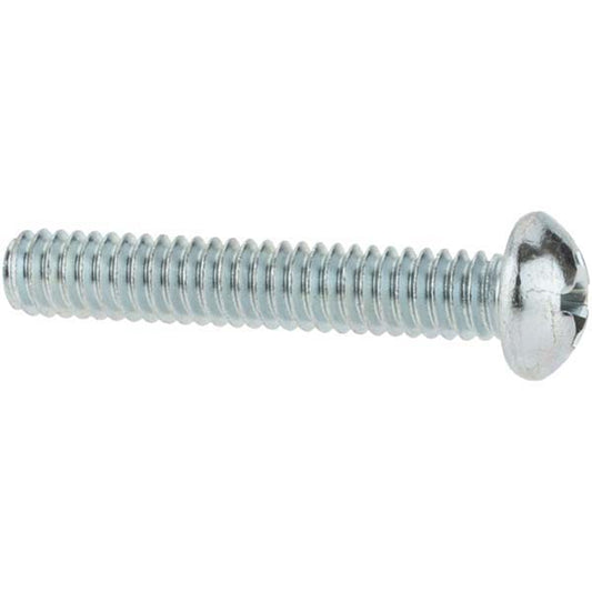 Value Collection 38031 Machine Screw 1/4-20 x 1-1/2", Round Head, Phillips