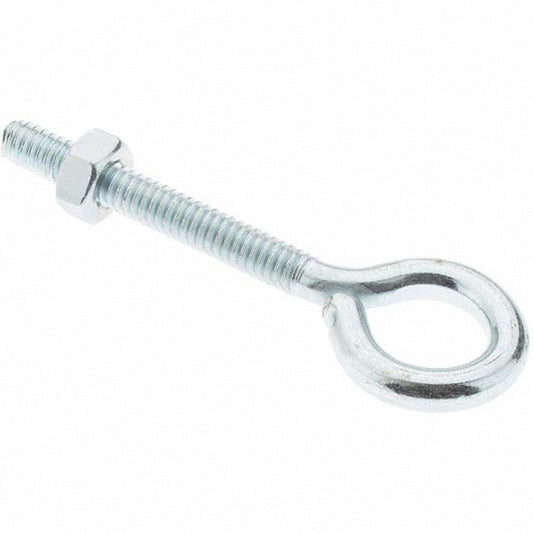 Value Collection 38632 1/4-20, Zinc-Plated Finish, Steel Wire Turned Eye Bolt