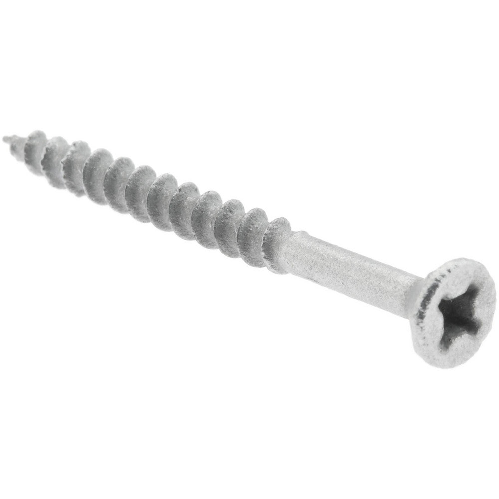 Value Collection C29304 Deck Screws Thread Size #8  Overall Length 2in  Head Type Flat  Drive Type Phillips/Square  Material Steel  Material Grade Grade 2