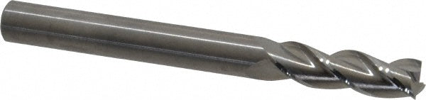 Kennametal 3854632 Square End Mill 1/4'' Dia, 3/4'' LOC, 1/4'' Shank Dia, 2-1/2'' OAL, 3 Flutes, Solid Carbide