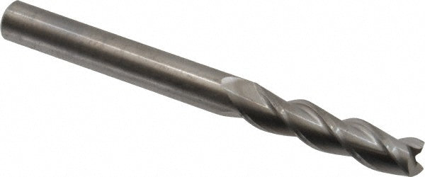Kennametal 3658827 Square End Mill 3/8'' Dia, 1-1/2'' LOC, 3/8'' Shank Dia, 4'' OAL, 3 Flutes, Solid Carbide