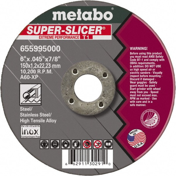 Metabo 655995000 Cutoff Wheel