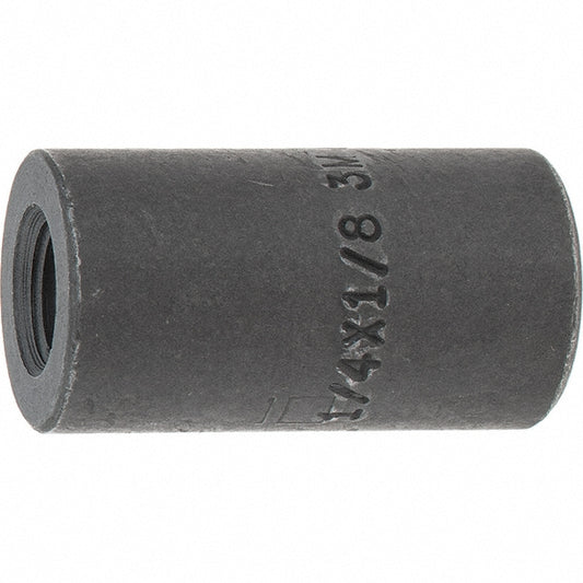 Anvil 0361175003 Black Reducing Coupling 1/4 x 1/8", Threaded