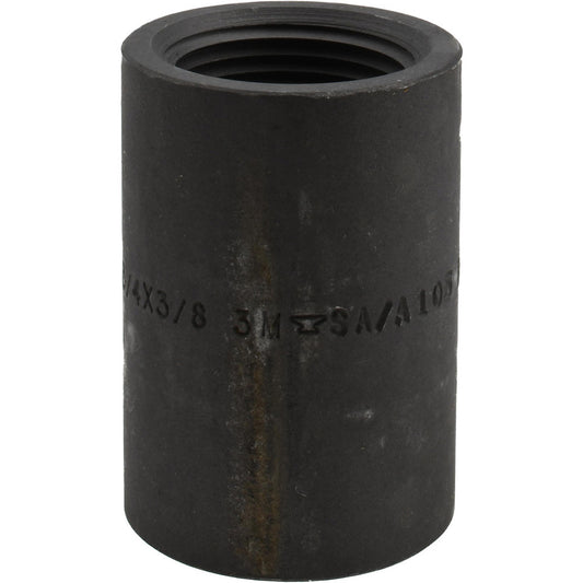 Anvil 0361175805 Black Reducing Coupling 3/4 x 3/8", Threaded