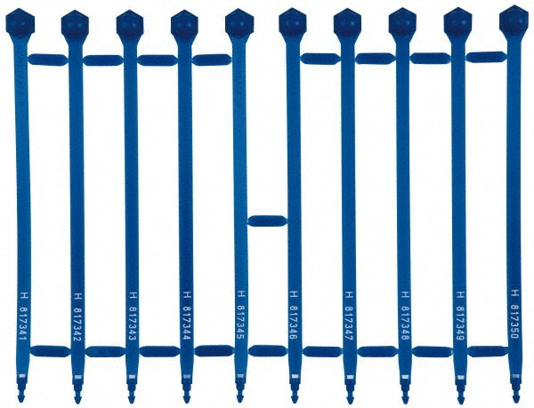 Pryor SS-BULLDOG Pack of (10) 8.27" Long, 8.5 Kg Breaking Strength, Bulldog Indicative Seal