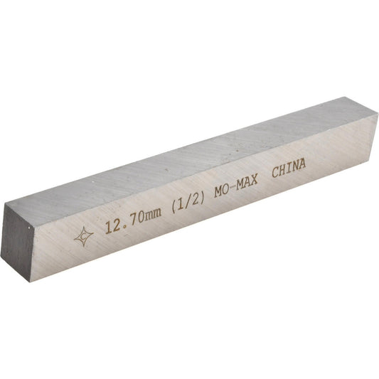 Cleveland C44520 Tool Bit Blank 1/2" Wide, 1/2" High, 4" Long, M2 High-Speed Steel, Square