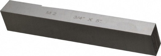 Cleveland C44525 Tool Bit Blank 3/4" Wide, 3/4" High, 5" Long, M2 High-Speed Steel, Square