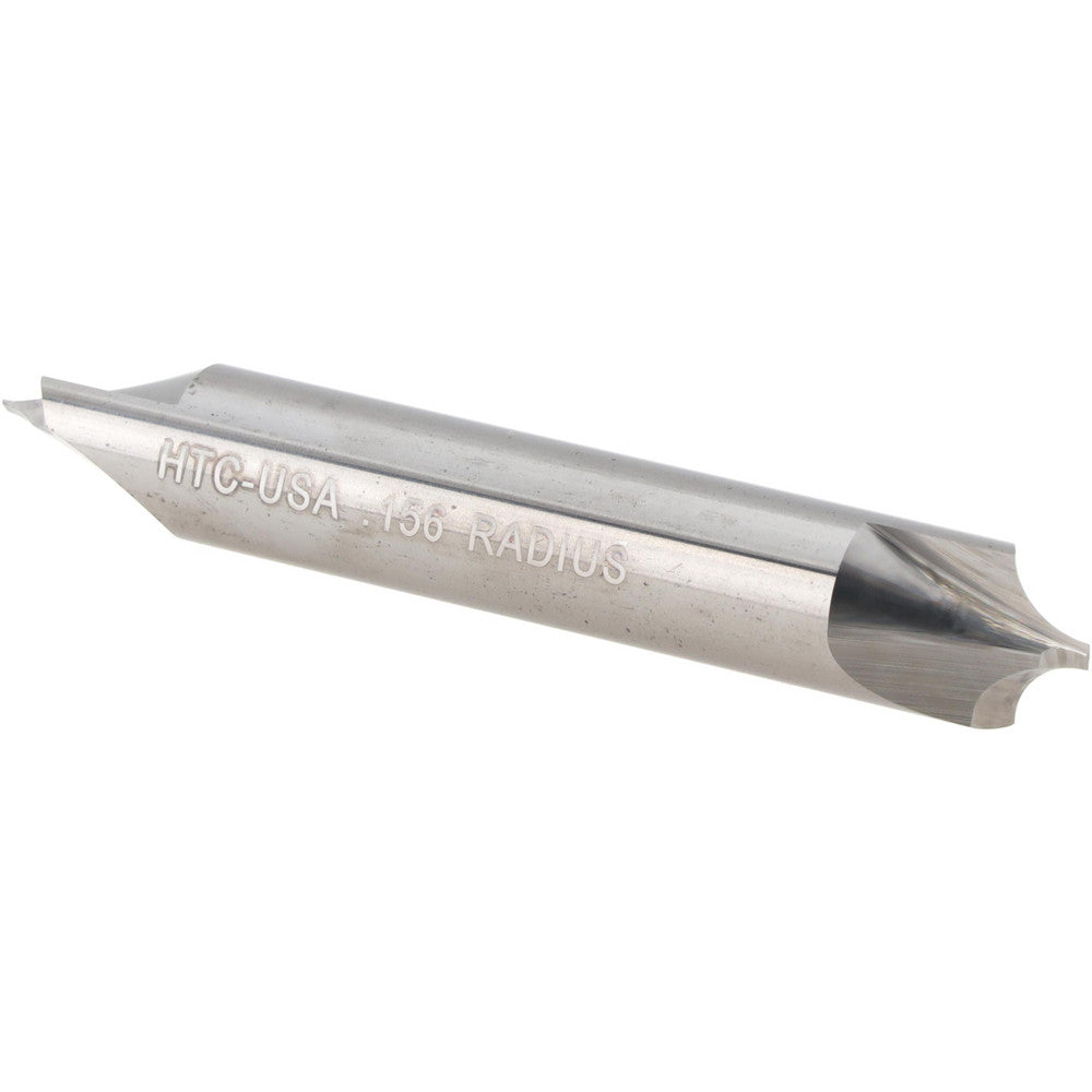 Harvey Tool 46156 Corner Rounding End Mill 5/32" Radius, 3/8" Dia, 2 Flutes, Solid Carbide