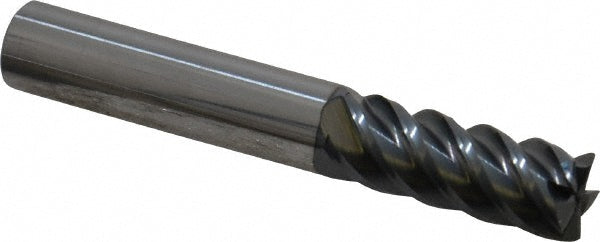 Kyocera SGS Precision Tools 32661 Square End Mill 3/8" Dia, 1" LOC, 5 Flute, Solid Carbide