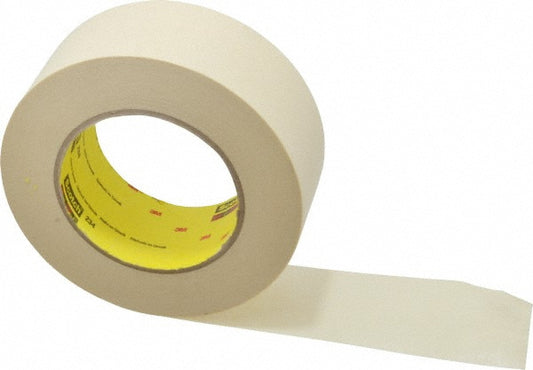 3M 7000048944 Masking Tape 2" Wide, 60 yd Long, 5.9 mil Thick, Tan