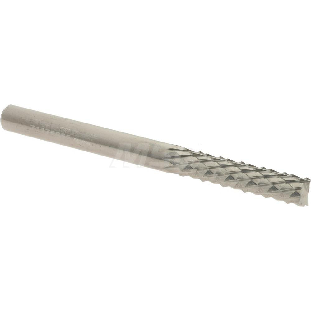 Accupro 71176655 Diamond Pattern Router Bit 0.25" Dia, 1" LOC, 1/4" Shank Dia, End Mill