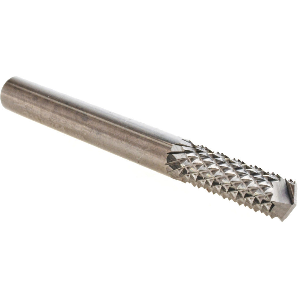 Accupro 71176754 Diamond Pattern Router Bit 0.25" Dia, 0.75" LOC, 1/4" Shank Dia, Drill Point