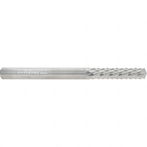 Accupro 71176762 Diamond Pattern Router Bit 0.25" Dia, 1" LOC, 1/4" Shank Dia, Drill Point