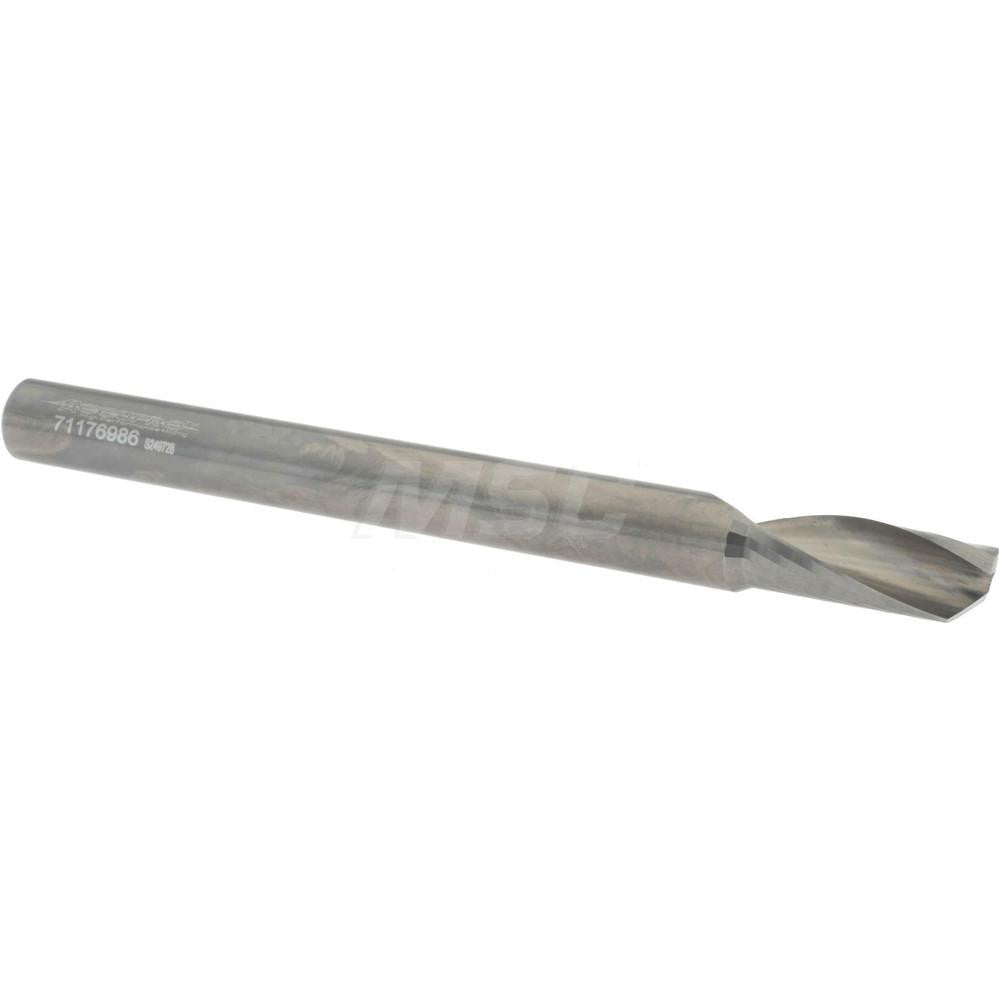 Accupro 71176986 Spiral Router Bit 10 mm Dia, 25 mm LOC, 10 mm Shank Dia, Upcut