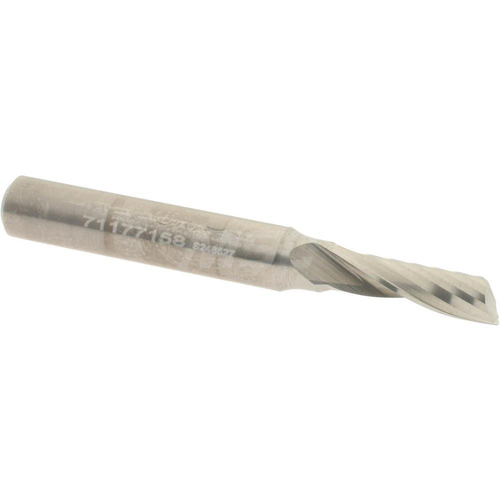 Accupro 71177158 Spiral Router Bit 0.1875" Dia, 0.625" LOC, 1/4" Shank Dia, Upcut