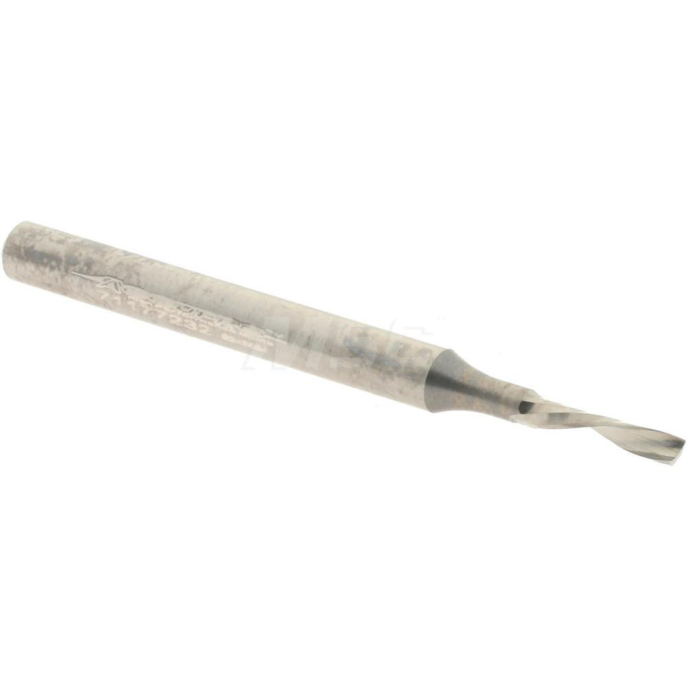 Accupro 71177232 Spiral Router Bit 0.0625" Dia, 0.25" LOC, 1/8" Shank Dia, Downcut