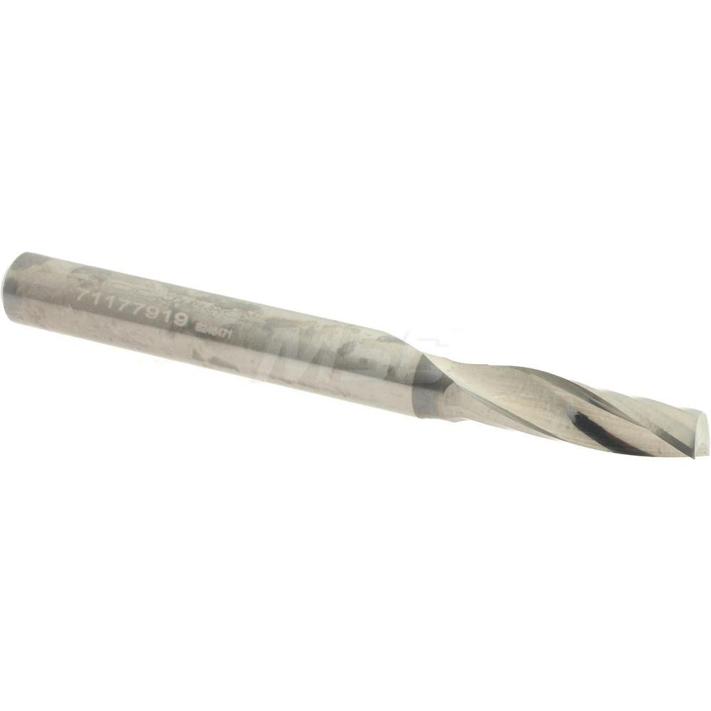 Accupro 71177919 Spiral Router Bit 0.2188" Dia, 0.75" LOC, 1/4" Shank Dia, Upcut