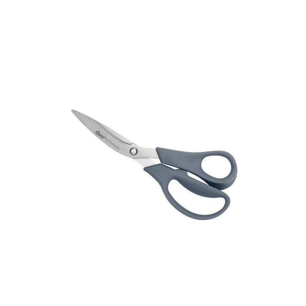 Clauss 18045 Shears 8" OAL, 3-1/4" LOC, Titanium Blades