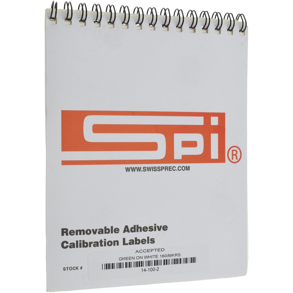 SPI 14-100-2 Inspection & Quality Label "Accepted __BY__DATE__", Rectangle, 2" Wide