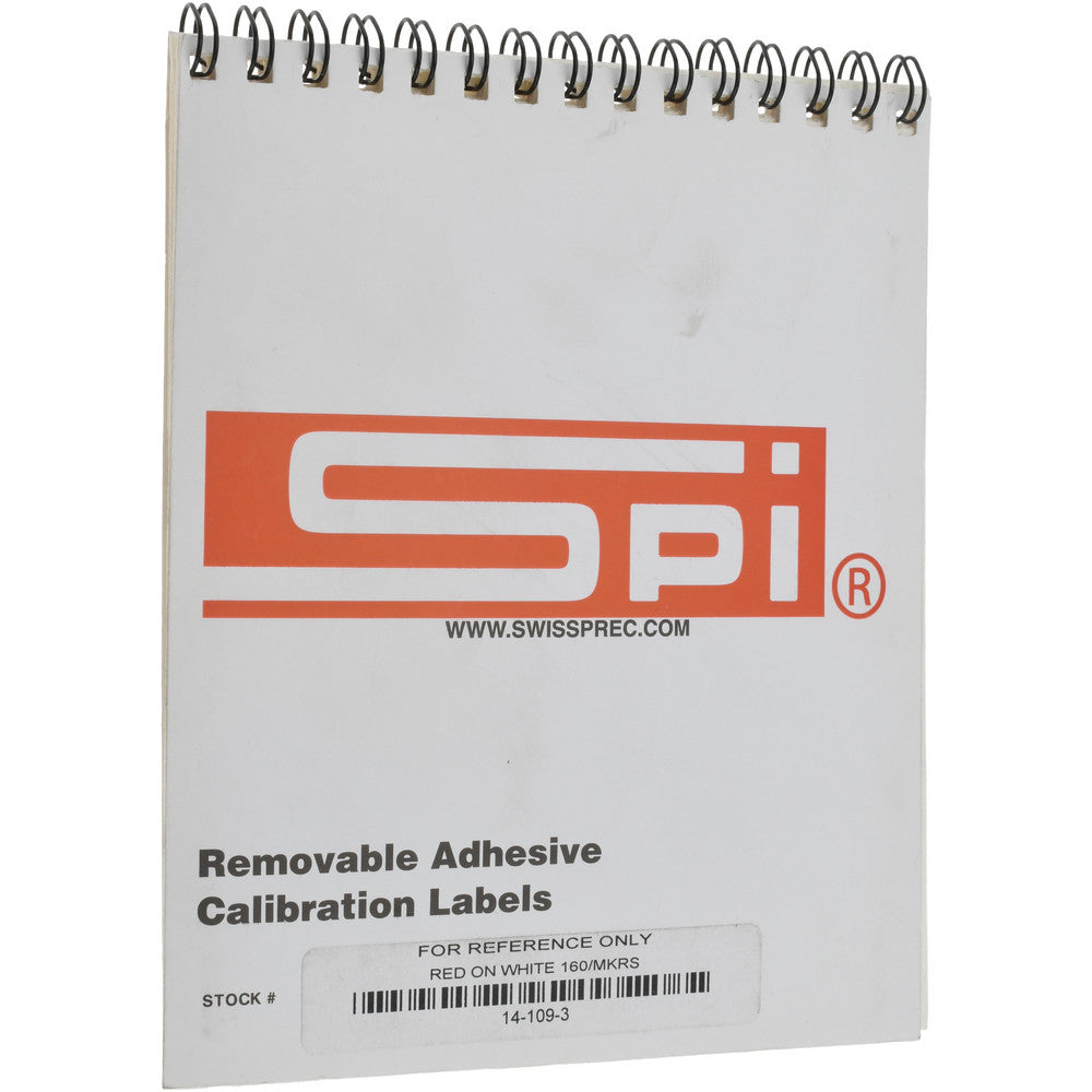 SPI 14-109-3 Inspection & Quality Label "For Reference Only __BY__DATE__", Rectangle, 2" Wide