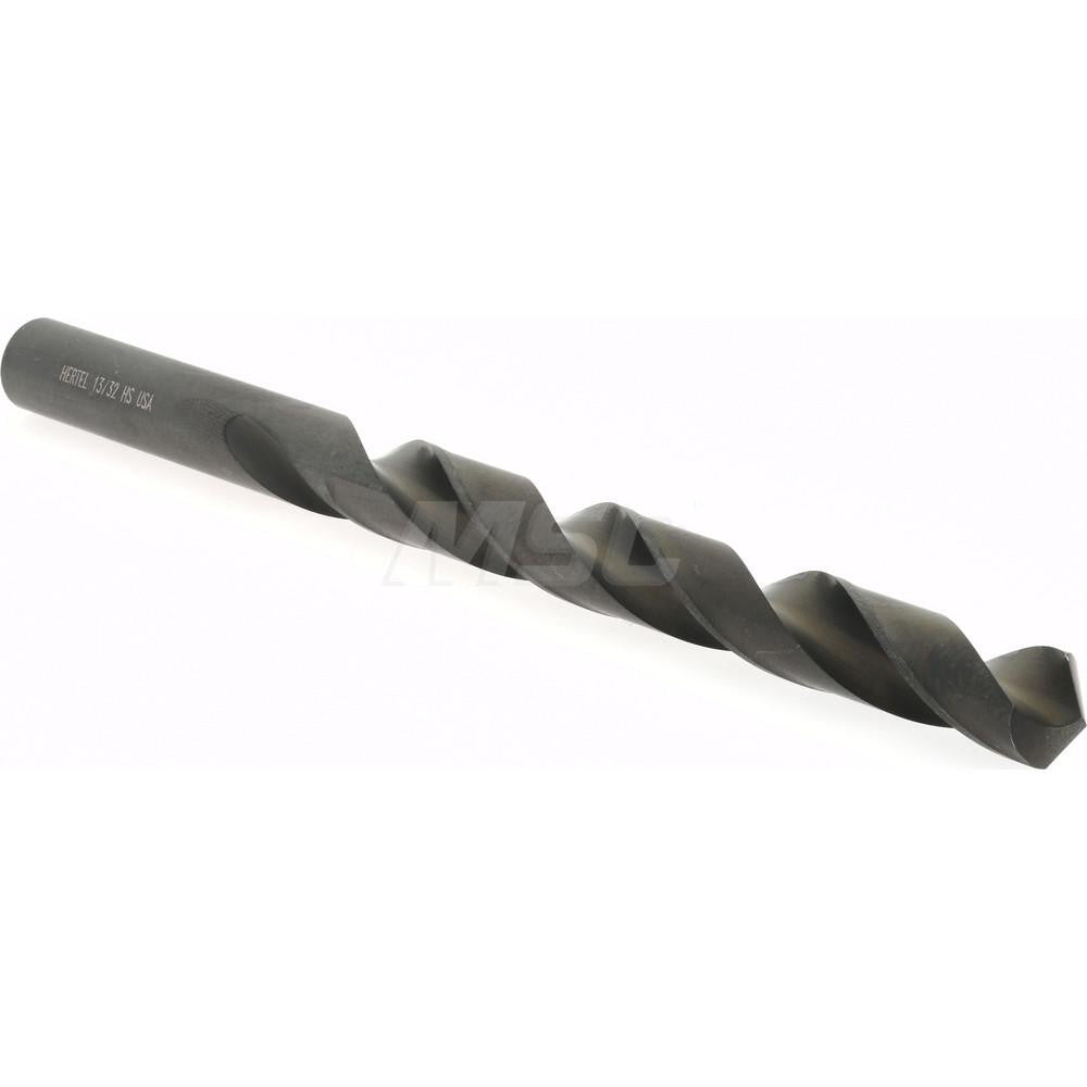 Hertel 71205850 Jobber Length Drill Bit 13/32" Dia, 118 &deg, High Speed Steel