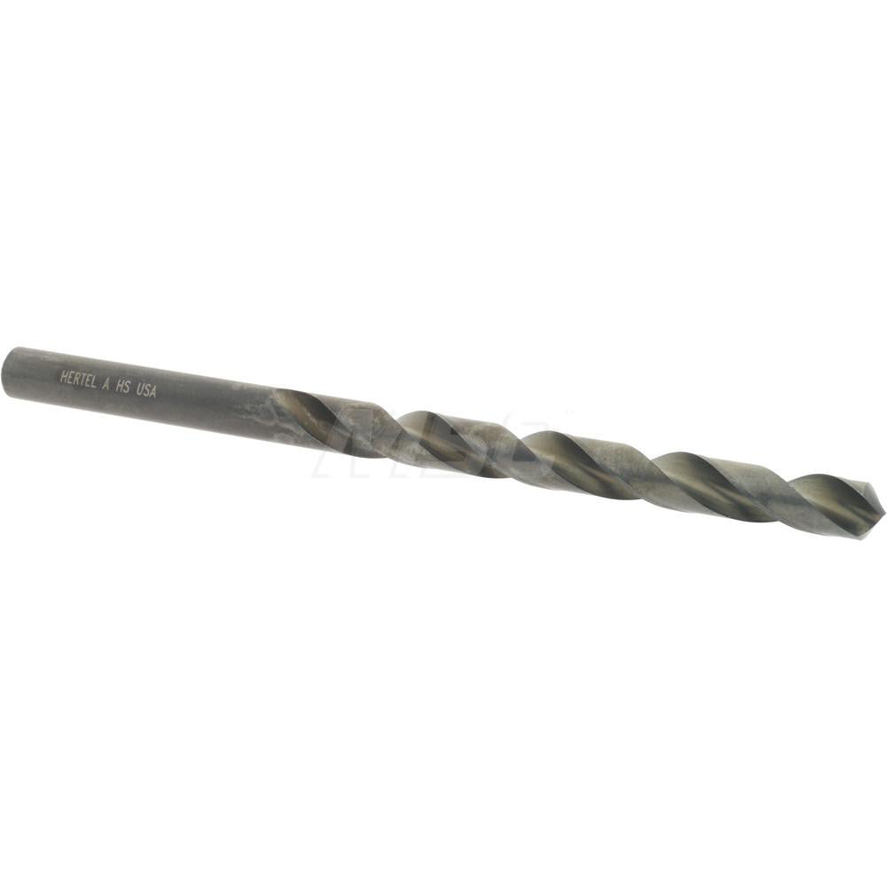 Hertel 71205926 Jobber Length Drill Bit Letter A, 118 &deg, High Speed Steel