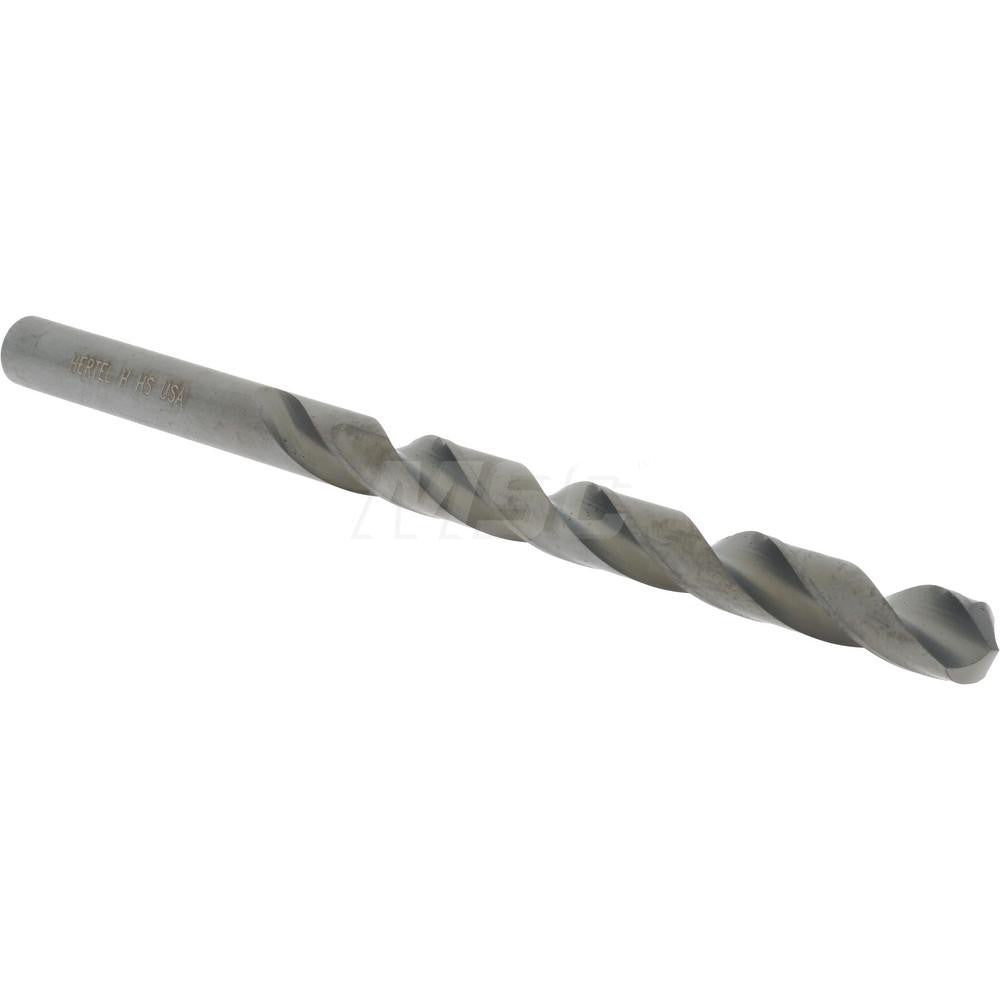 Hertel 71205991 Jobber Length Drill Bit Letter H, 118 &deg, High Speed Steel