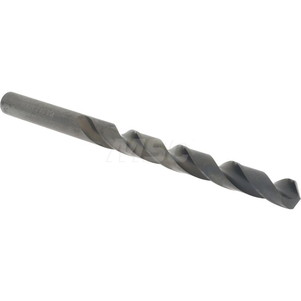 Hertel 71206015 Jobber Length Drill Bit Letter J, 118 &deg, High Speed Steel