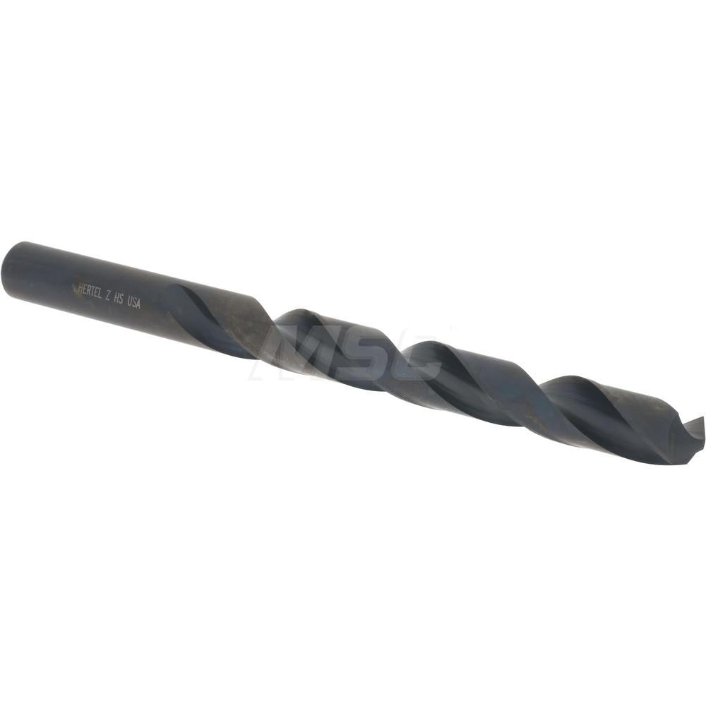 Hertel 71206171 Jobber Length Drill Bit Letter Z, 118 &deg, High Speed Steel