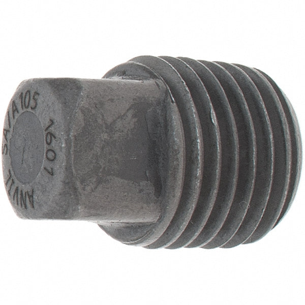 Anvil 0361300403 Black Square Plug 1/4", Threaded
