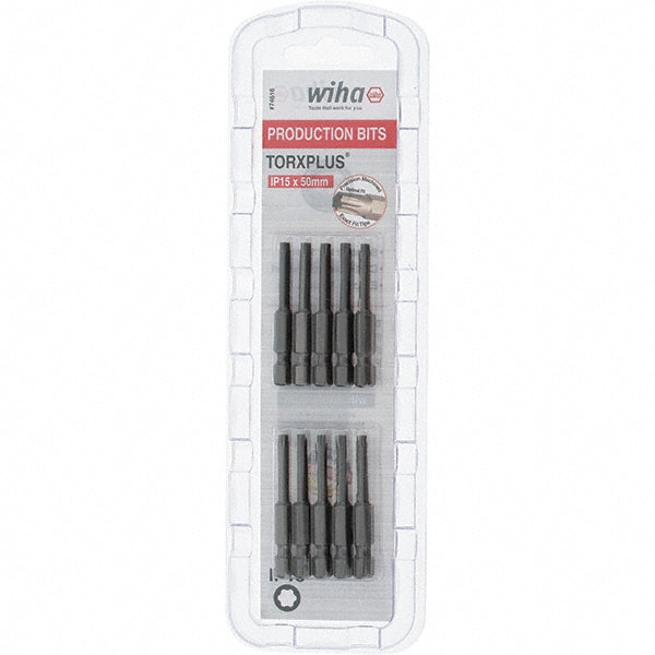Wiha 74616 Power Screwdriver Bit 15IP Torx