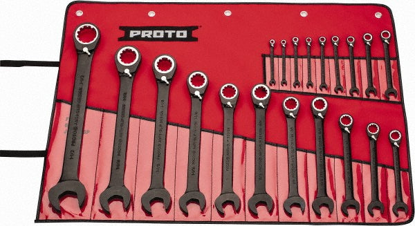 Proto JSCV-20S Combination Wrench Set 20 Pc, Inch