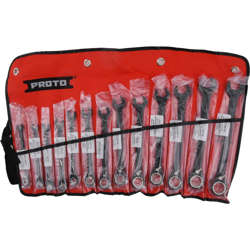 Proto JSCVM-13S Combination Wrench Set 13 Pc, Metric