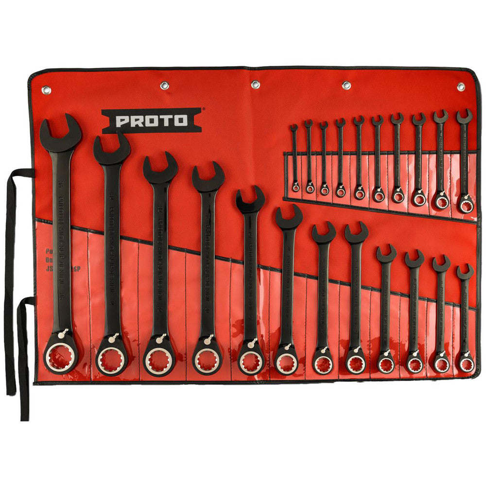 Proto JSCVM-22S Combination Wrench Set 22 Pc, Metric