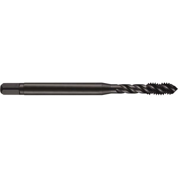 Dormer Pramet 5974707 Spiral Flute Tap 1-14 UNF, 3 Flutes, Modified Bottoming, 3B Class of Fit, Powdered Metal, Oxide Coated