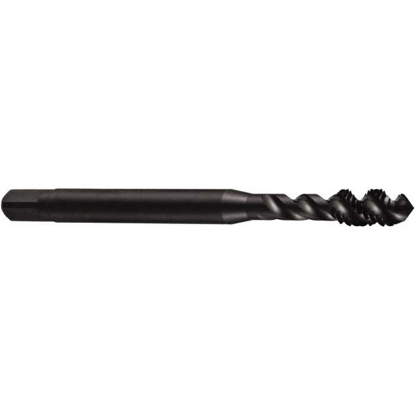 Dormer Pramet 5974021 Spiral Flute Tap 1/4-20 UNC, 3 Flutes, Modified Bottoming, 3B Class of Fit, Powdered Metal, Oxide Coated