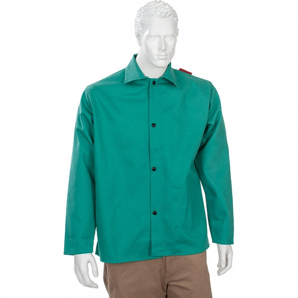 John Tillman Co. 6230L Flame Resistant/Retardant & Welding Jacket Size Large, Cotton, Snaps Closure