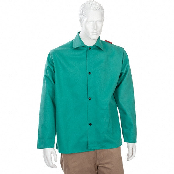John Tillman Co. 6230M Flame Resistant/Retardant & Welding Jacket Size Medium, Cotton, Snaps Closure