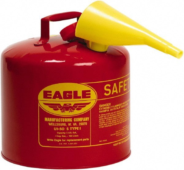 Eagle UI50FS Safety Can 5 gal, Steel