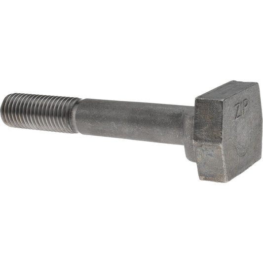 Value Collection 50022 Steel T-Slot Bolt 3/4-10, 2" Thread Length, 7/8" Slot Width, Uncoated