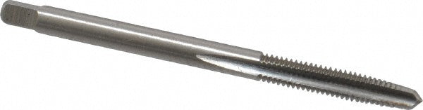 Cleveland C54203 M3.5x0.60 Taper RH 6H D4 Bright High Speed Steel 3-Flute Straight Flute Hand Tap