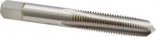 Cleveland C54617 M10x1.25 Taper RH D5 Bright High Speed Steel 4-Flute Straight Flute Hand Tap