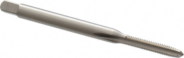 Cleveland C54132 M2.5x0.45 Plug RH 6H D3 Bright High Speed Steel 3-Flute Straight Flute Hand Tap