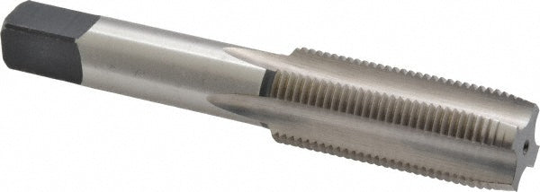 Cleveland C54826 M18x1.50 Plug RH D6 Bright High Speed Steel 4-Flute Straight Flute Hand Tap