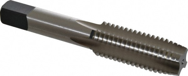 Cleveland C54834 M18x2.50 Plug RH D7 Bright High Speed Steel 4-Flute Straight Flute Hand Tap
