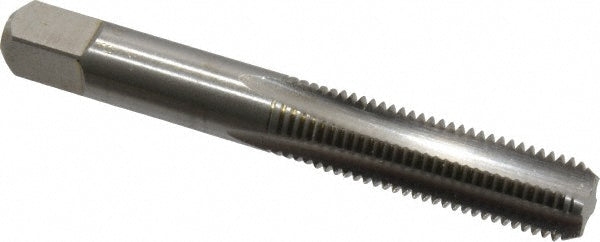 Cleveland C54619 M10x1.25 Bottoming RH D5 Bright High Speed Steel 4-Flute Straight Flute Hand Tap